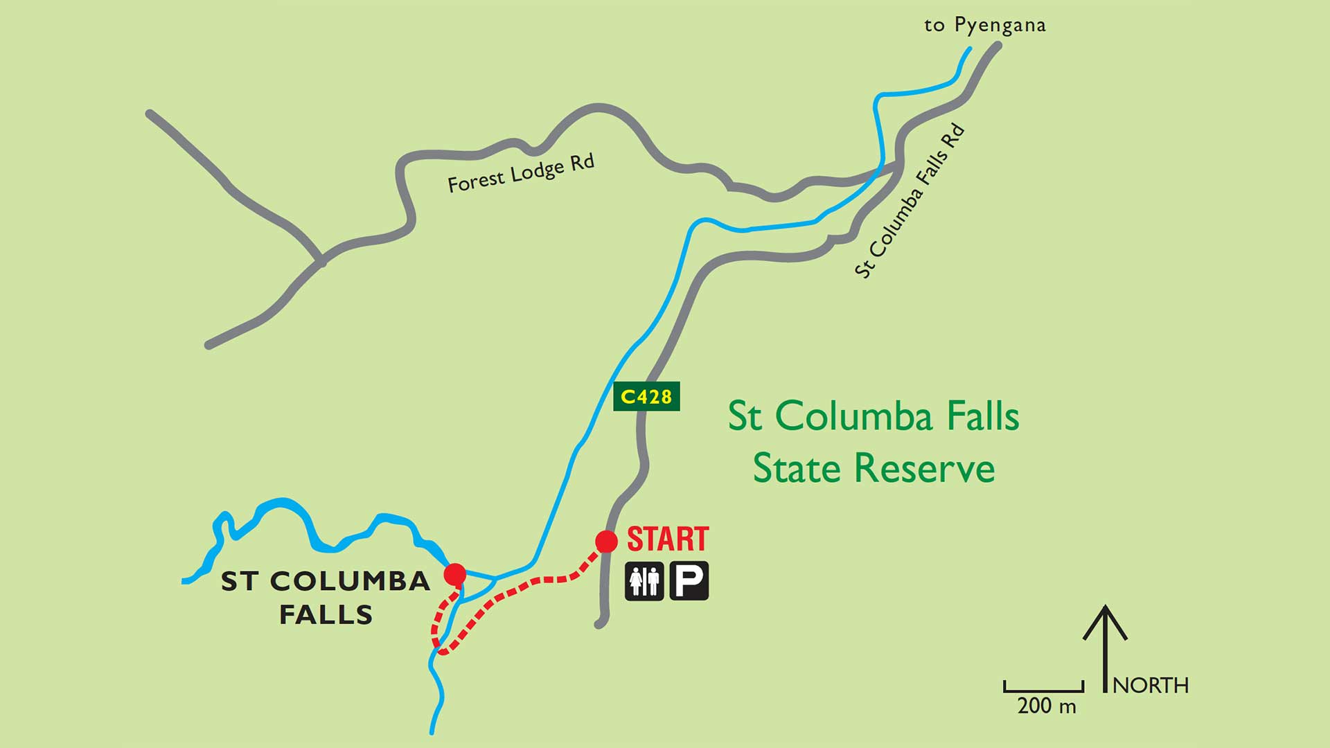 St Columba Falls