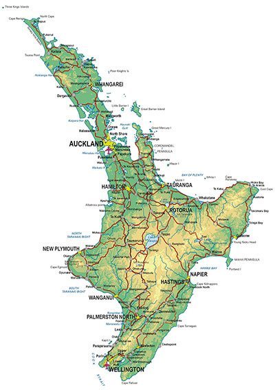 New Zealand Itineraries North Island Map Entrepreneur Decision Maker Connector Podcaster Educator