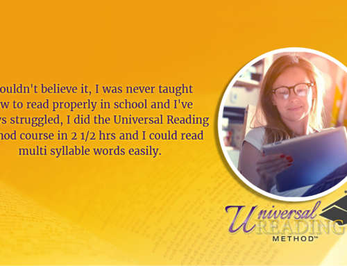 Universal Reading Method – The Reading Miracle : Online Reading Course