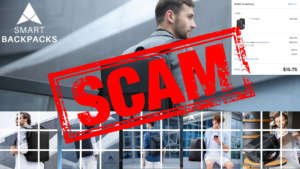 SMART BACKPACK in an Internet SCAM