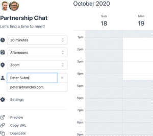 SavvyCal - Partner Chat