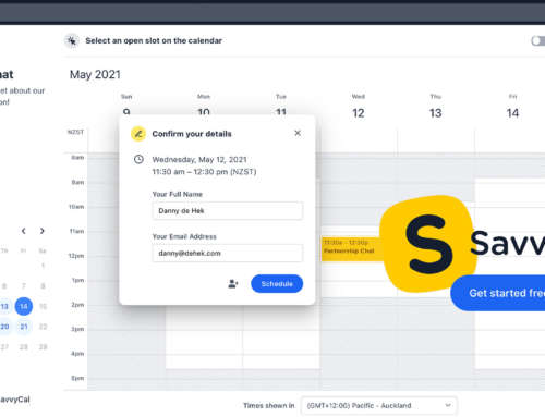Online Appointment Scheduling Booking Software – SavvyCal