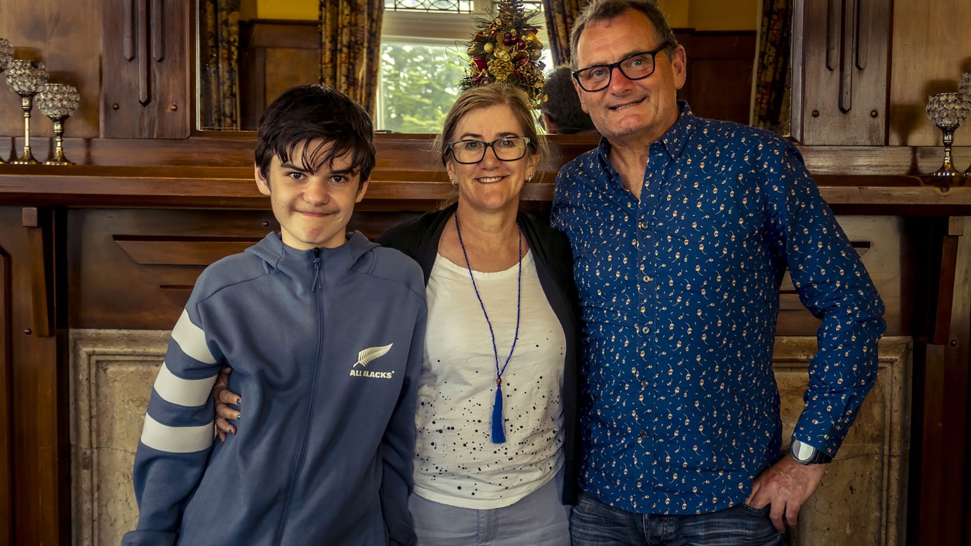 Danny, Helen and Lachlan