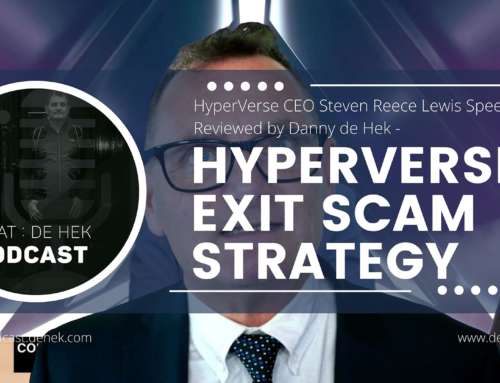 HyperVerse CEO Steven Reece Lewis Speech – Reviewed by Danny de Hek – HyperVerse Exit Scam Strategy