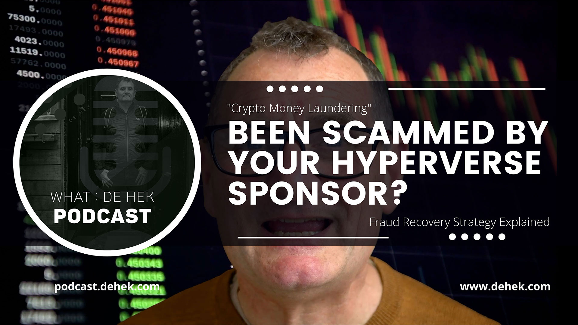 Crypto Money Laundering Been Scammed by your HyperVerse Sponsor Fraud Recovery Strategy Explained Entrepreneur Decision Maker Connector Podcaster Educator
