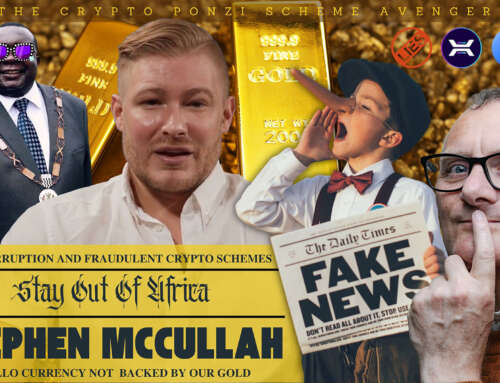 Stephen McCullah Lies, Corruption, Fake Crypto Schemes – Apollo Currency/Fintech, LunaOne & Gold Inc