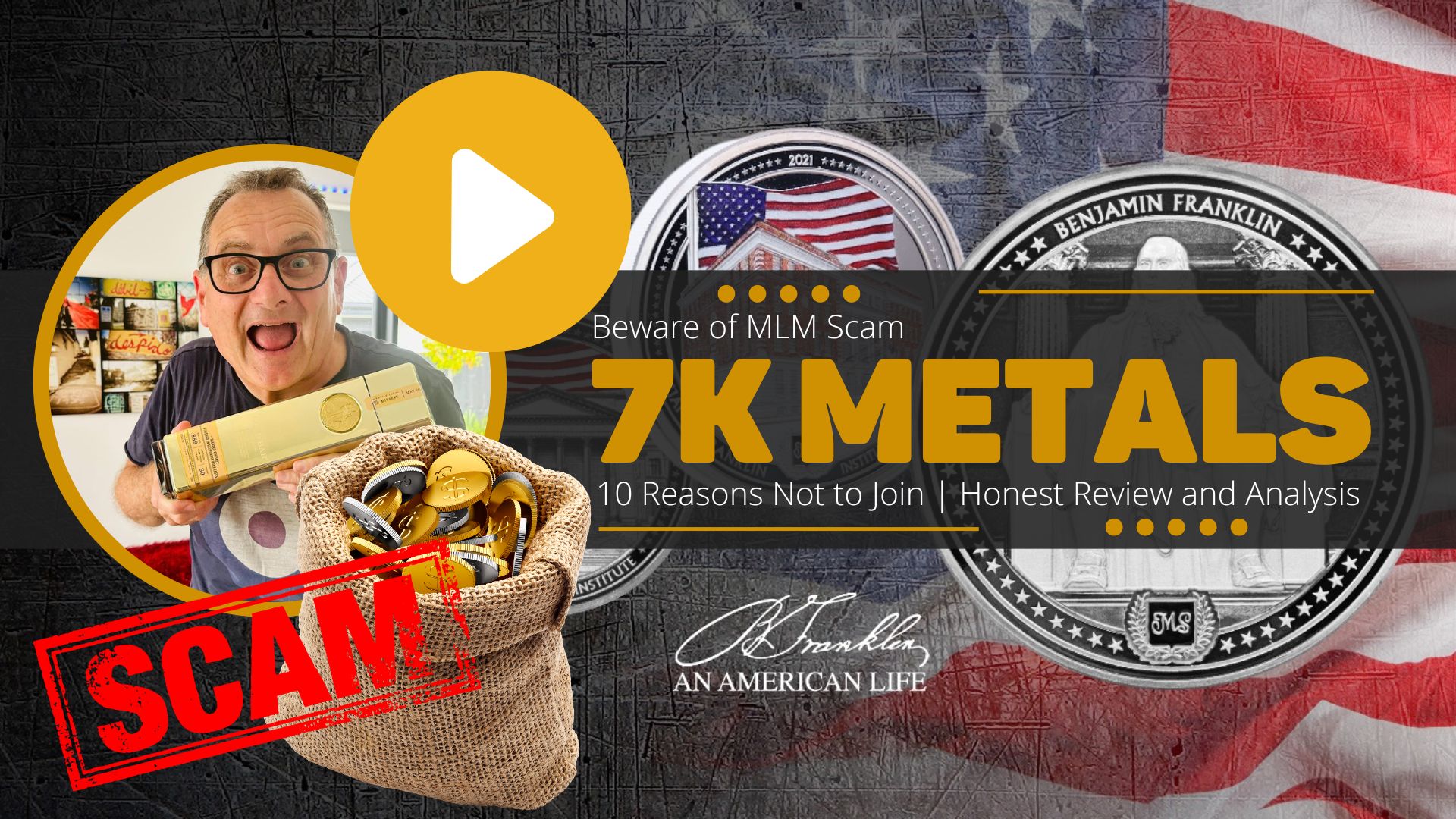Beware of 7K Metals MLM Scam 10 Reasons Not to Join | Honest Review and Analysis 2023 Entrepreneur Decision Maker Connector Podcaster Educator