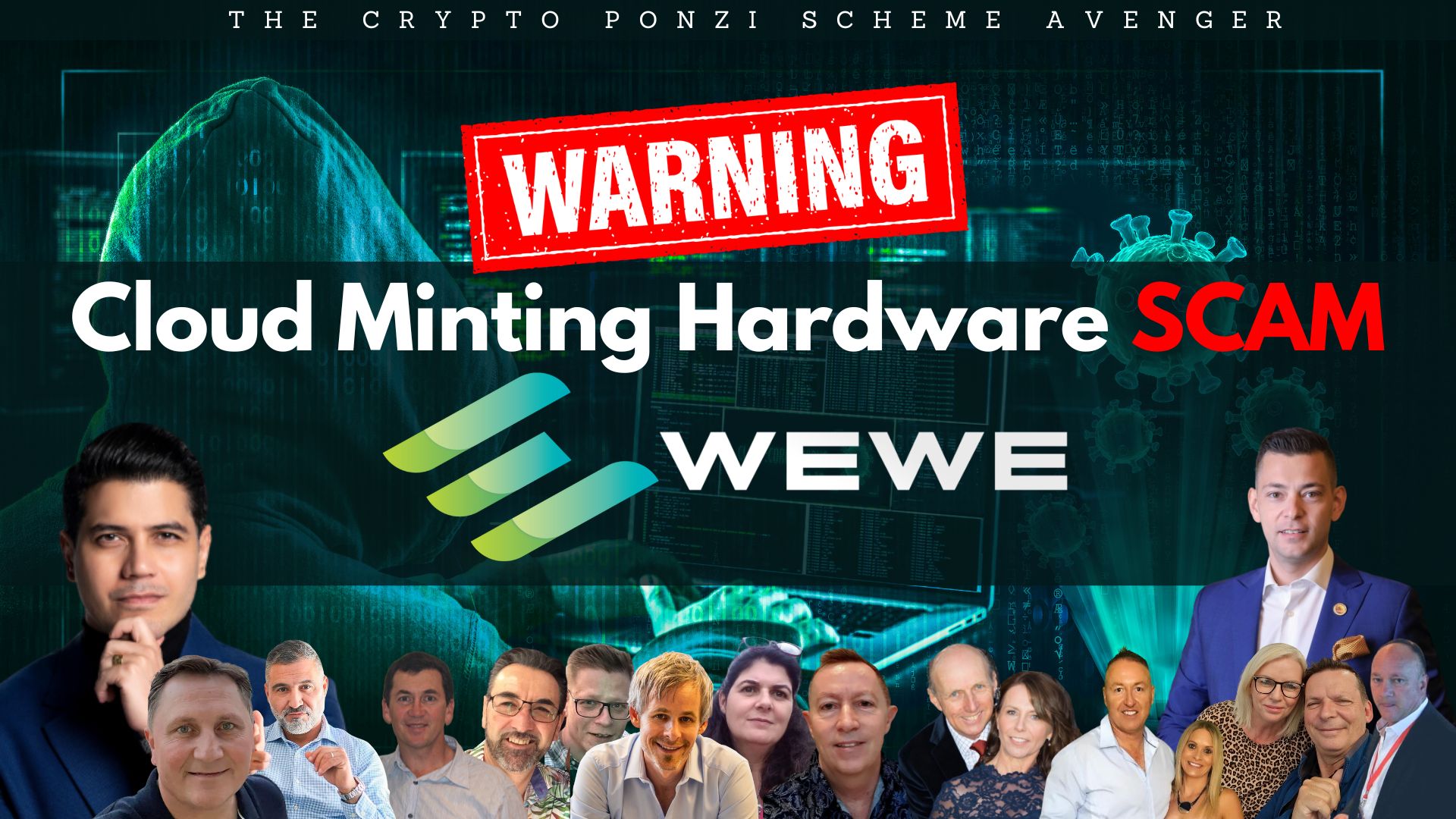 WEWE Global Cloud Minting Scam Beware of Suspicious Emails and the Dangerous Affiliates Behind Them Entrepreneur Decision Maker Connector Podcaster Educator