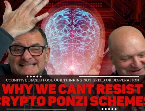 Why we cant Resist Crypto Ponzi Schemes: Cognitive Biases Fool our Thinking NOT Greed or Desperation
