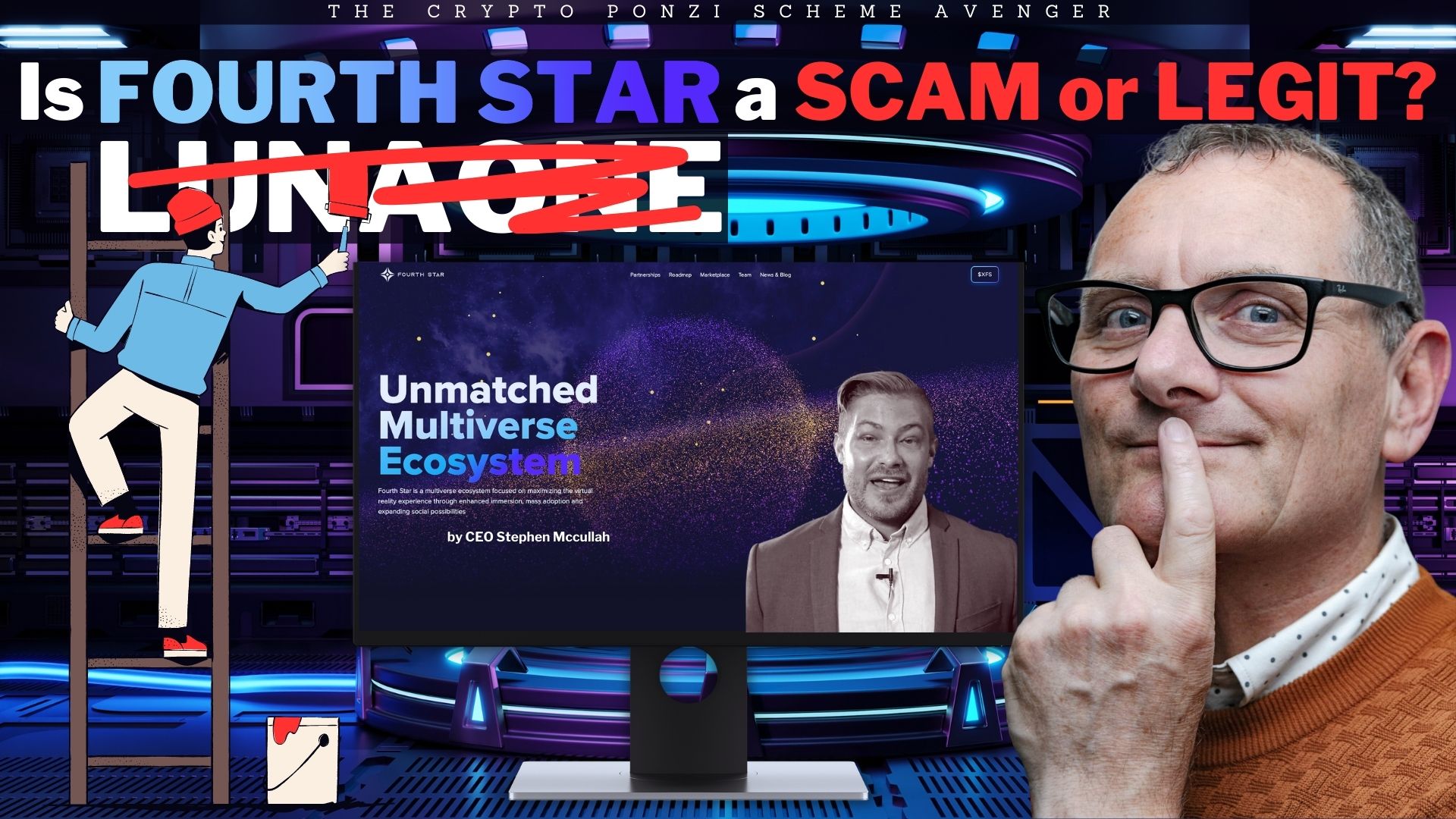 Is FOURTH STAR a SCAM or LEGIT Unmatched Multiverse Ecosystem by Stephen Mccullah Full Review Entrepreneur Decision Maker Connector Podcaster Educator