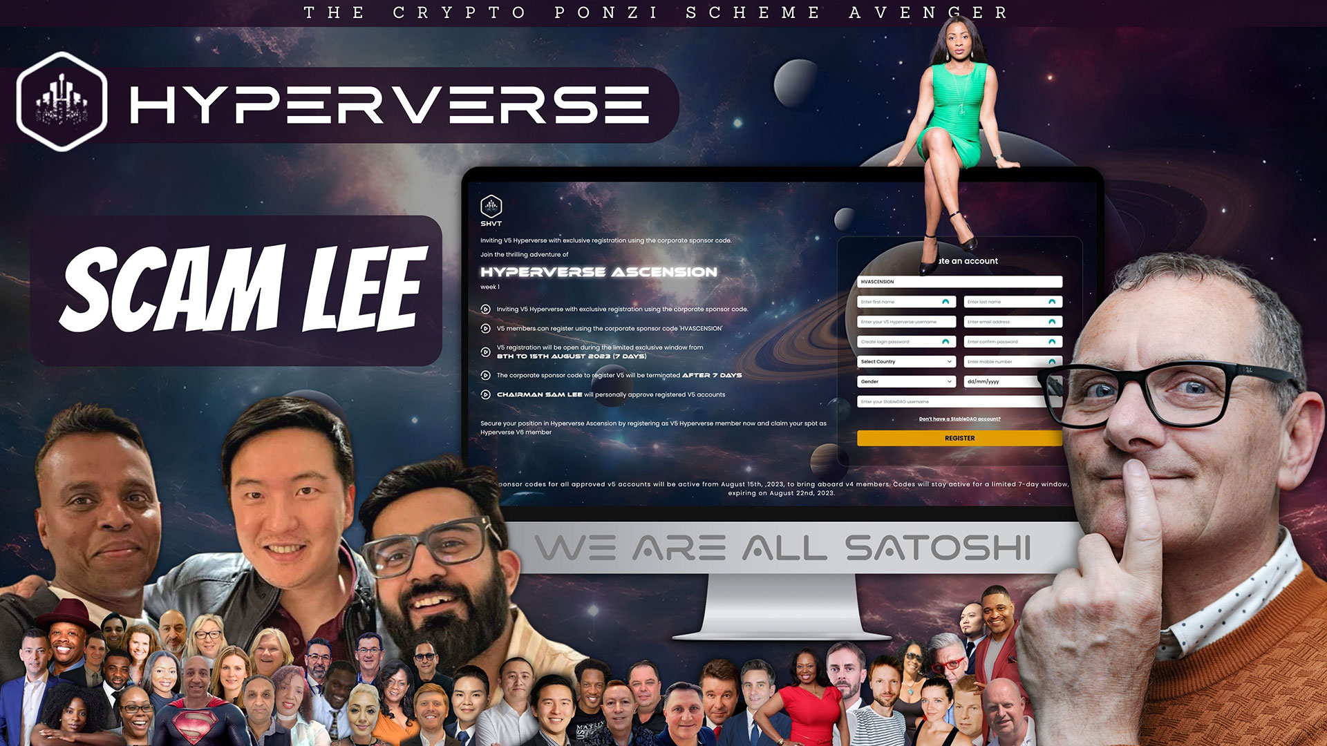 VIP5/6 Deceit Exposed: Unraveling the HyperVerse ASCENSION Ponzi Scheme | 'Scam Lee's' Web of Lies!