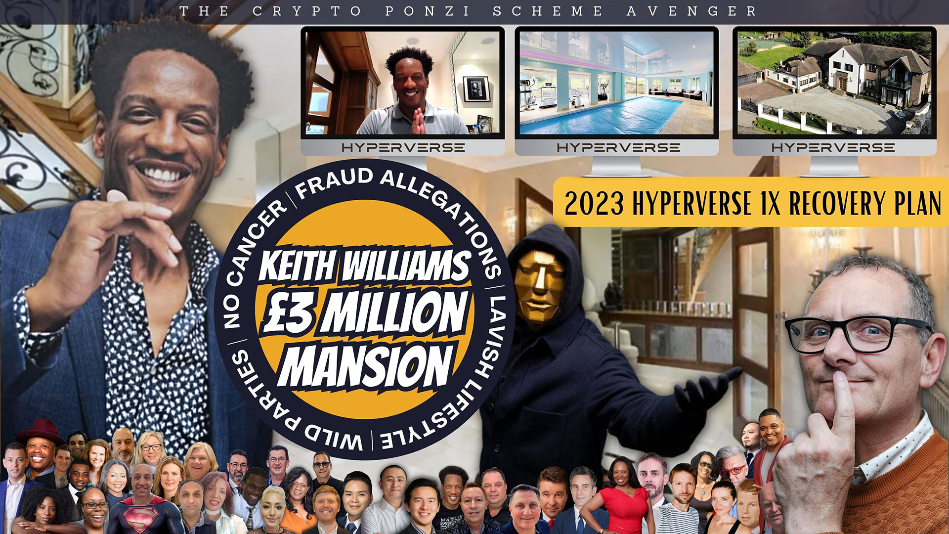 Keith Williams £3 Million Mansion NO CANCER FRAUD ALLEGATIONS LAVISH LIFESTYLE WILD PARTIES Entrepreneur Decision Maker Connector Podcaster Educator