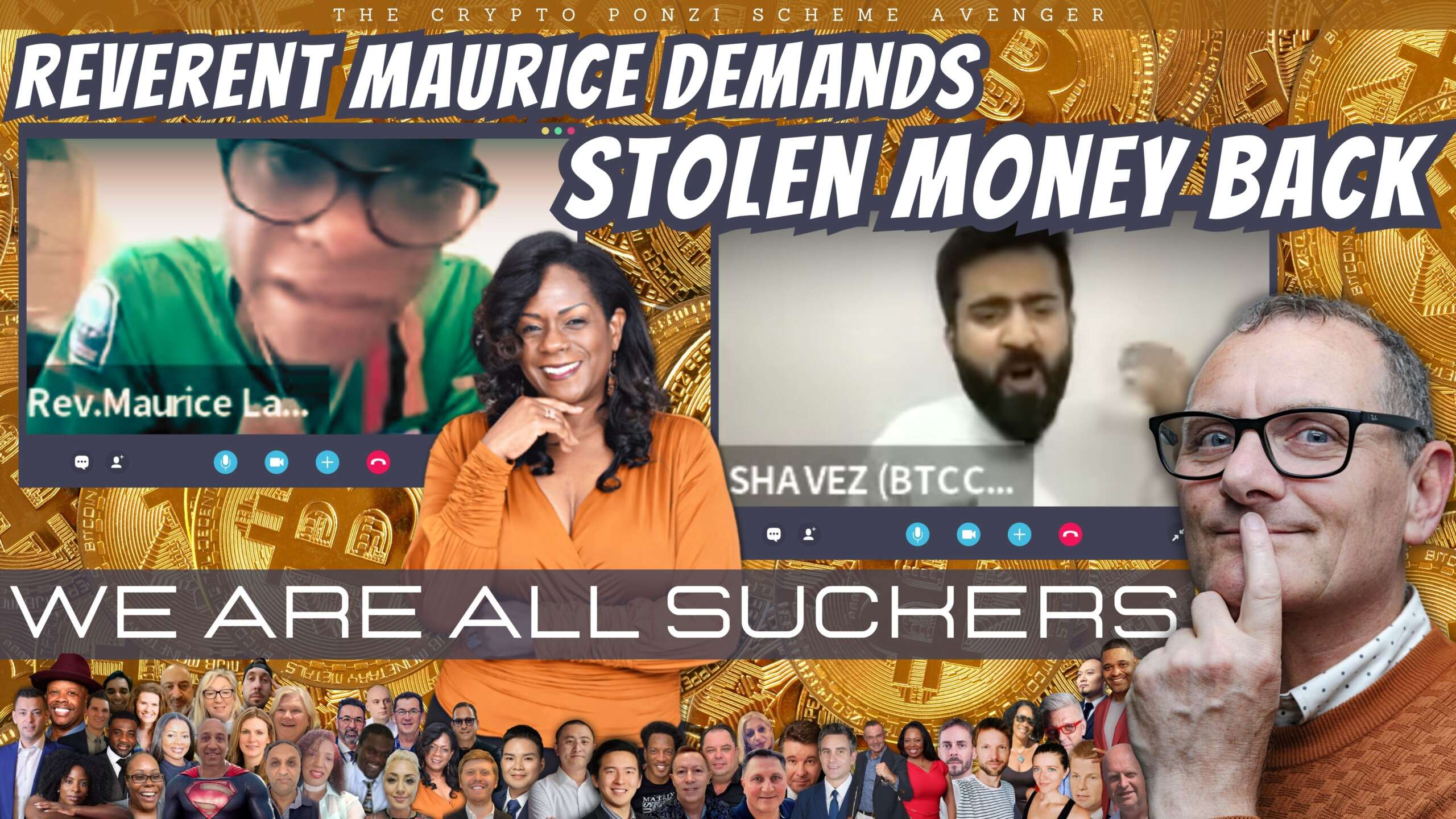 Reverent Maurice Demands Stolen Money Back from ShaveZ Unveiling the Scam ARE WE ALL SUCKERS Entrepreneur Decision Maker Connector Podcaster Educator