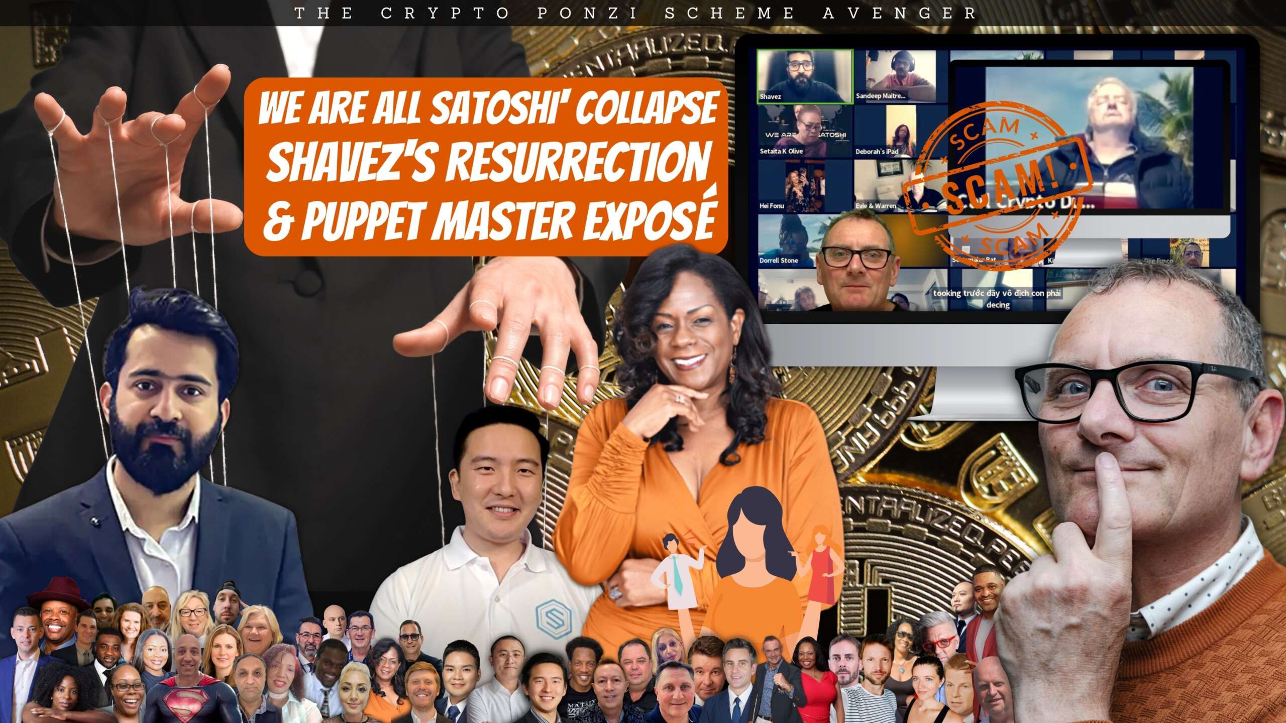 We Are All Satoshi Collapse NO Sam Lee ShaveZs Resurrection Blueprint Unmasking Puppet Masters Entrepreneur Decision Maker Connector Podcaster Educator