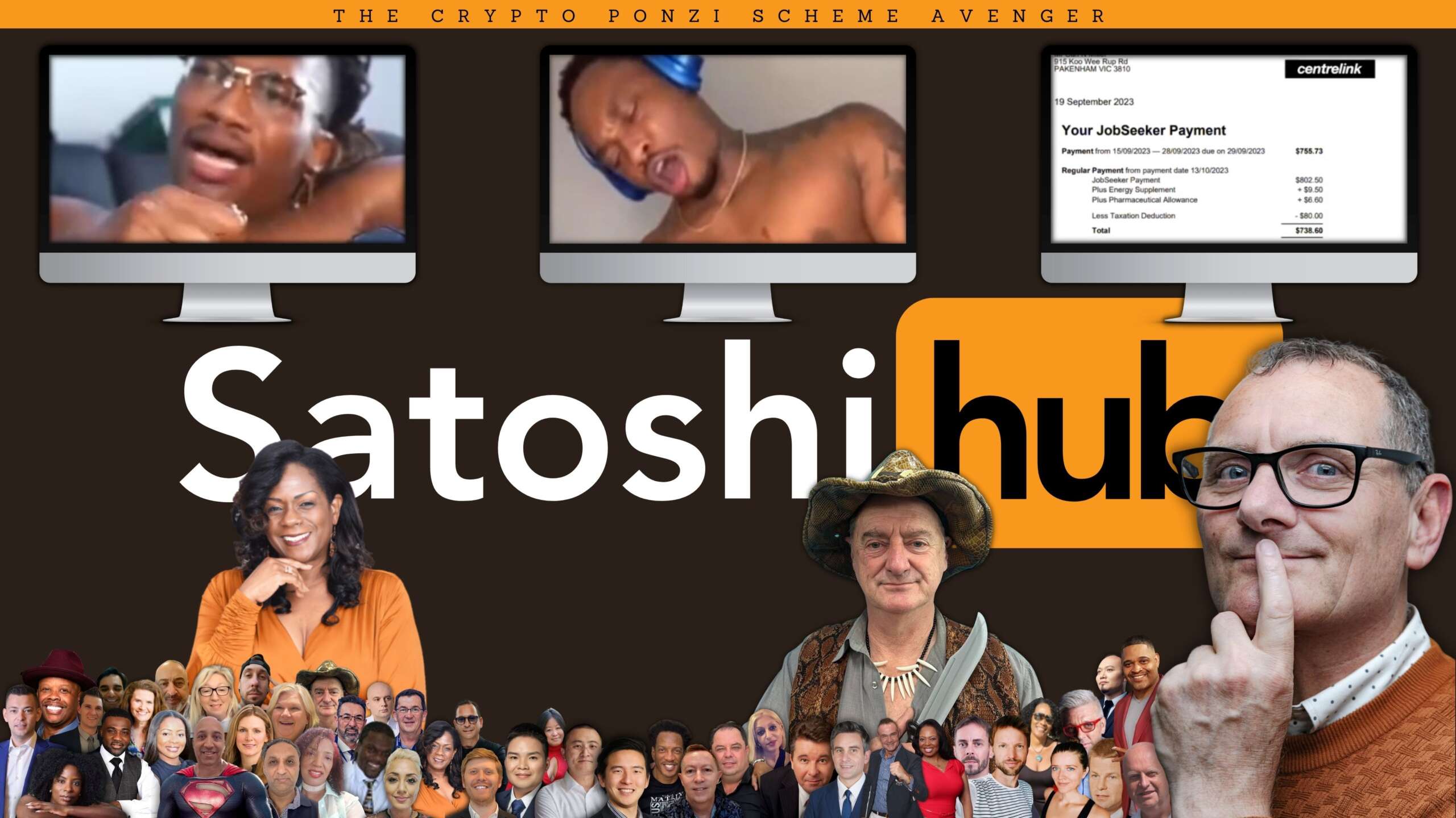 Unveiling the Crypto Mining Nightmare: Exposing 'We Are All Satoshi HUB' Warning: Disturbing Content