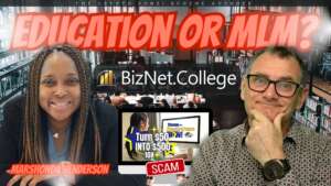 Uncovering BizNet College: Marshonda Henderson's New MLM Scam with Bob Wood | Full Investigation