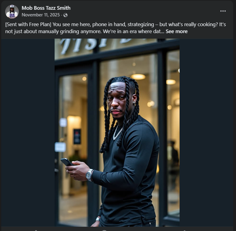 Sent With Free Plan Tazz Smith