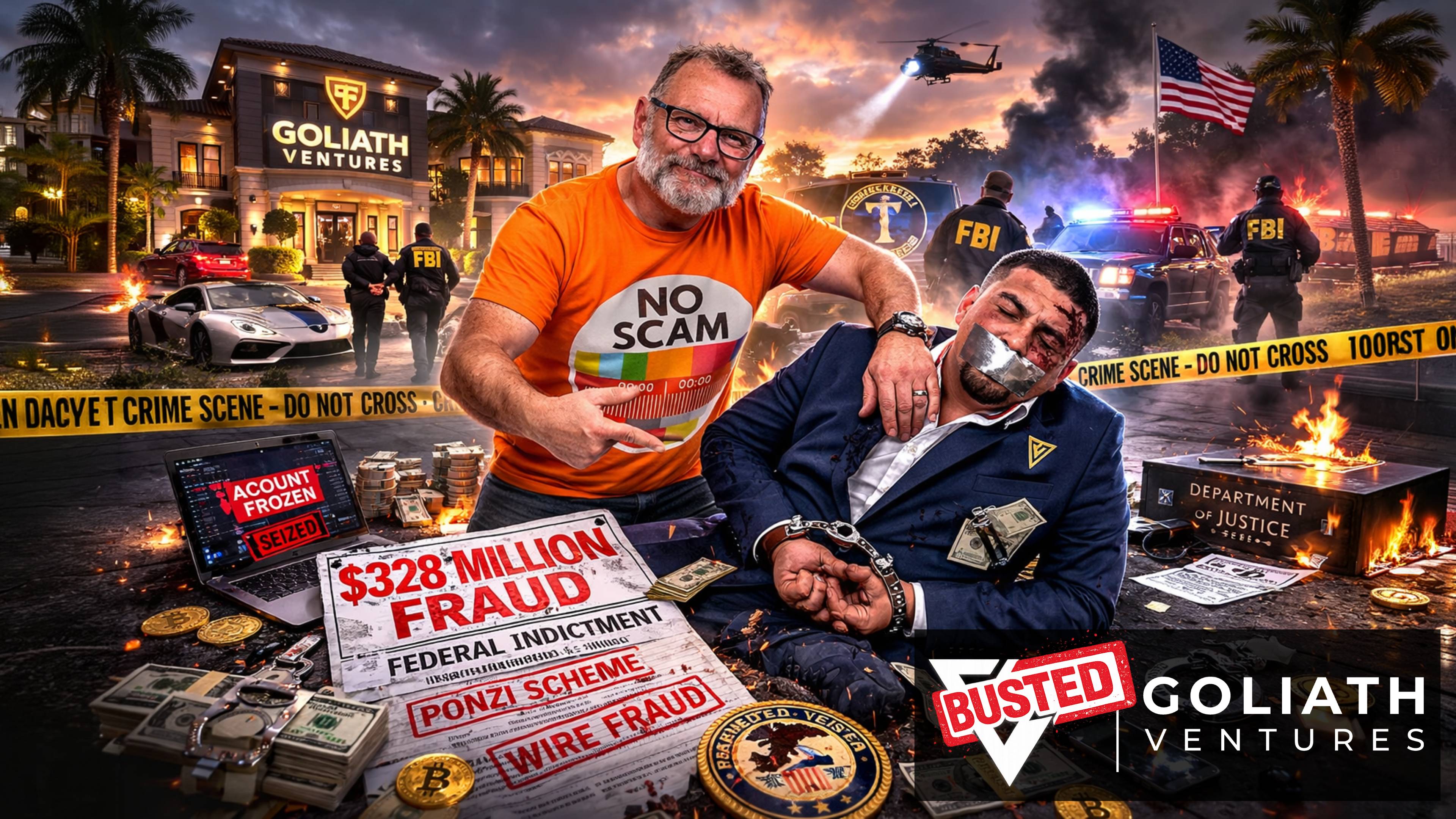 When the United States Government Calls Goliath Ventures Inc a Ponzi Scheme, the Debate Is Over.