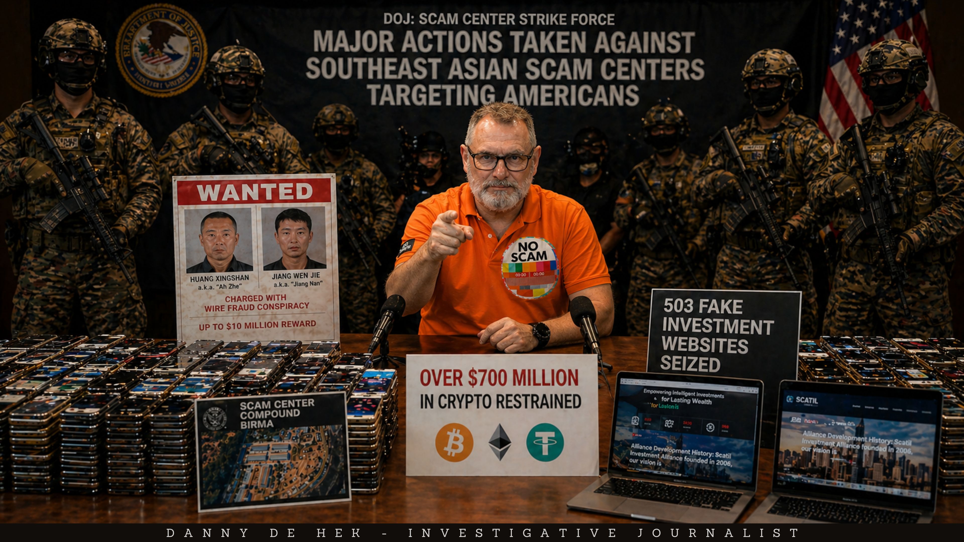 Inside Scam Compounds: How Trafficked Victims Are Forced Into Global Crypto Fraud Networks