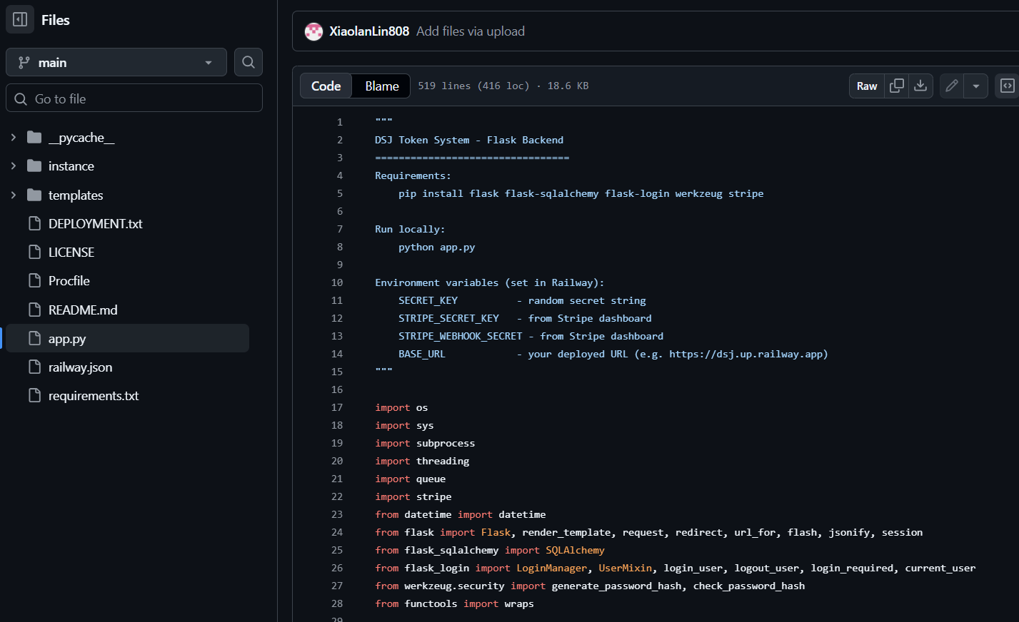 DSJ Token Systems BG Wealth Sharing