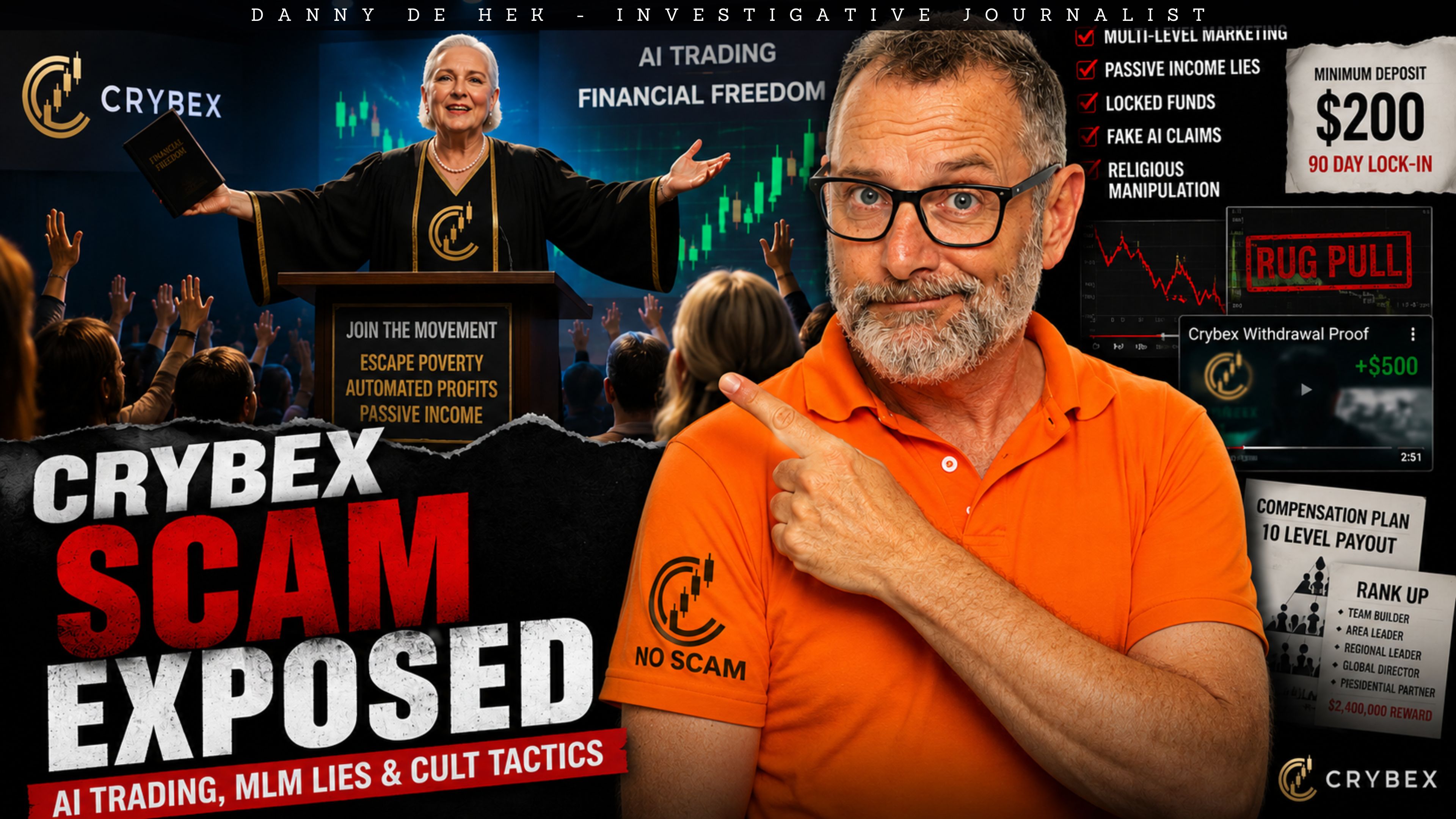 Crybex Scam Exposed: AI Trading Bots, MLM Recruitment And Crypto Cult Red Flags Uncovered