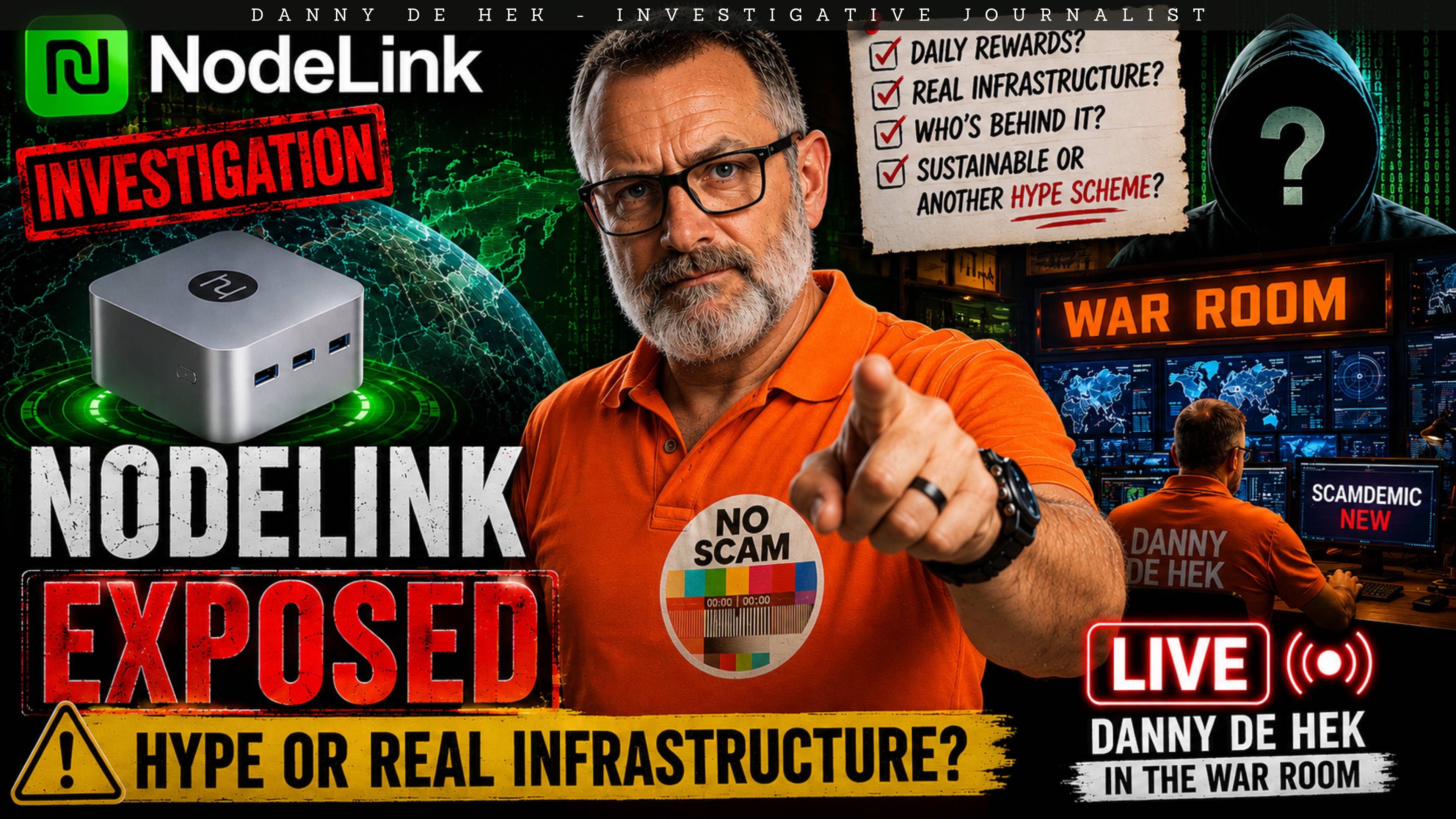 NodeLink Scam Or Legit? Nx1 DePIN Rewards, Locked Tokens, MLM Recruitment & Craig Trewavis Questions
