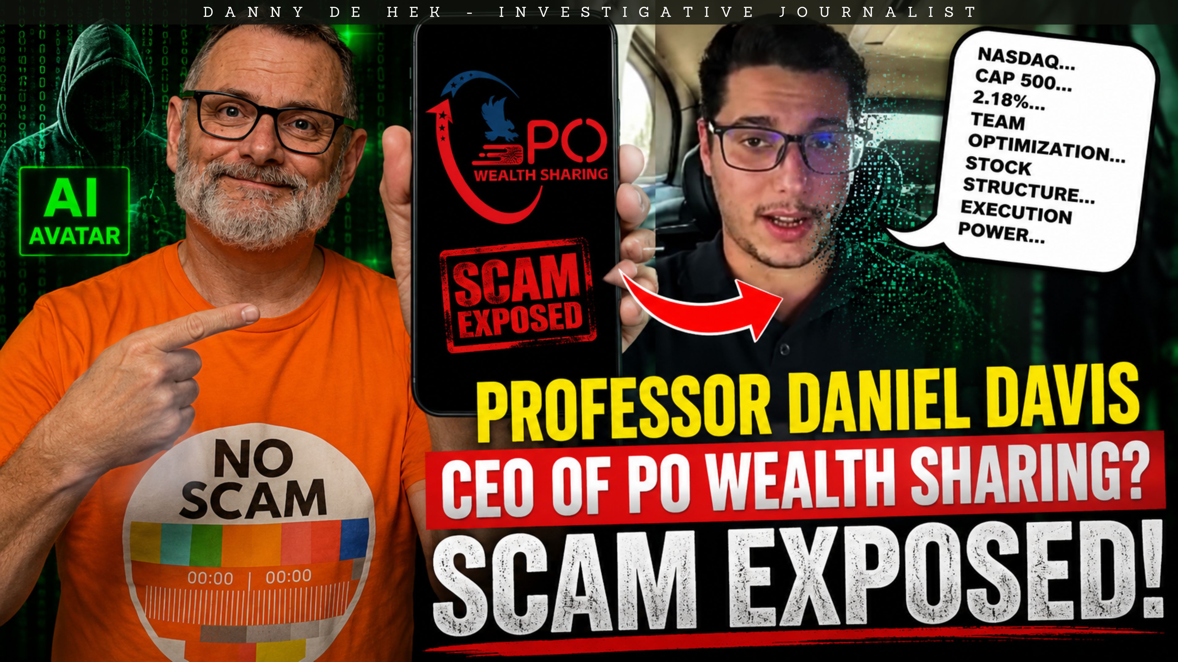 Professor Daniel Davis: "Expert Trader" Behind the PO Wealth Sharing "Click-a-Button" Ponzi Scheme