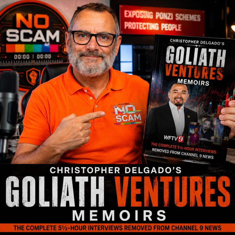 CHRISTOPHER DELGADO'S GOLIATH VENTURES MEMOIRS