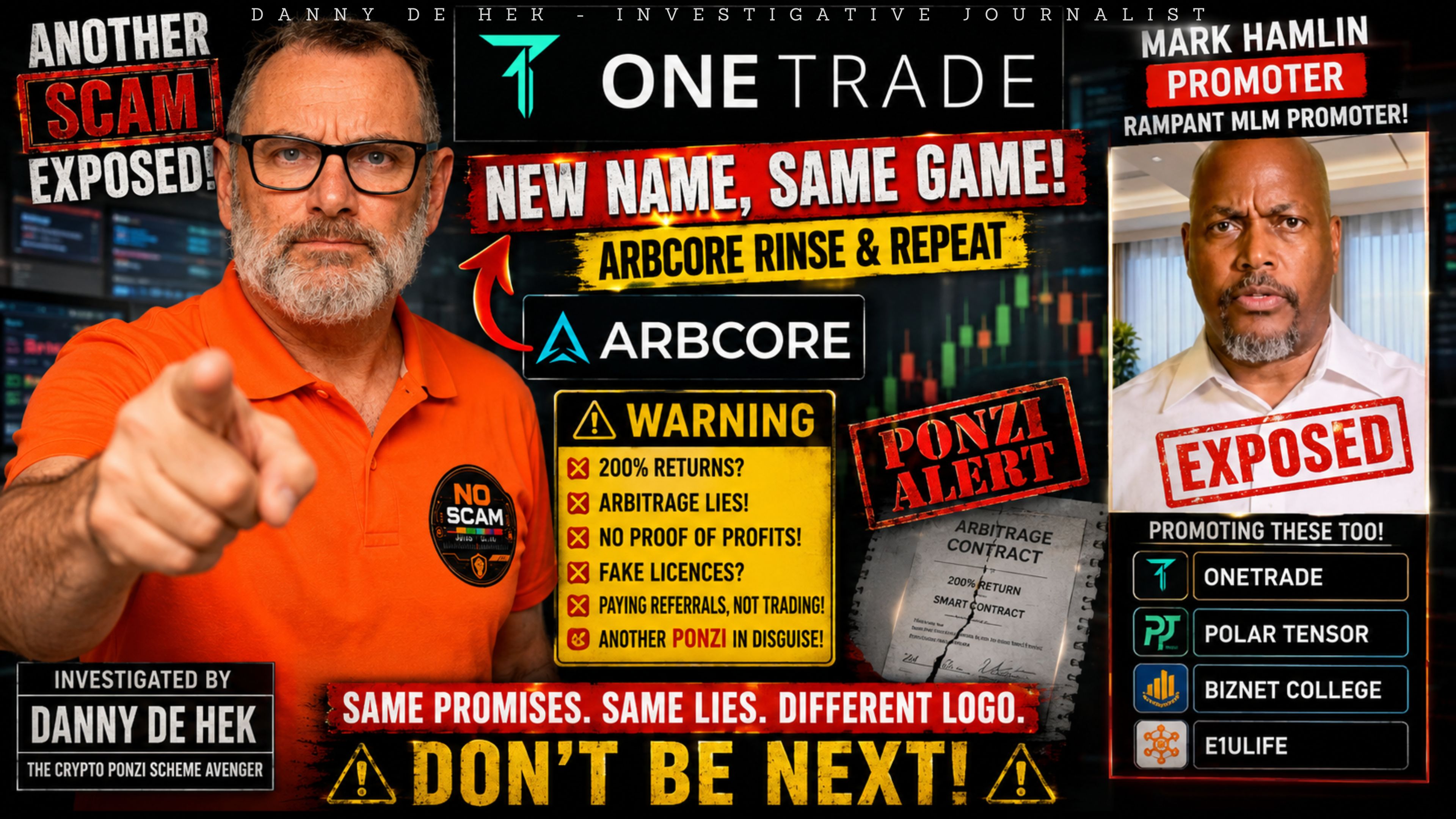 OneTrade AI Arbitrage Review: Scam Or Legit? Following The ARBCORE Collapse and Rebrand Exposed