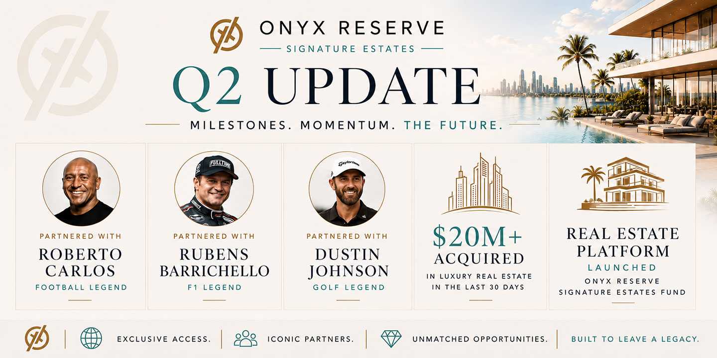 A New Chapter for Onyx Reserve