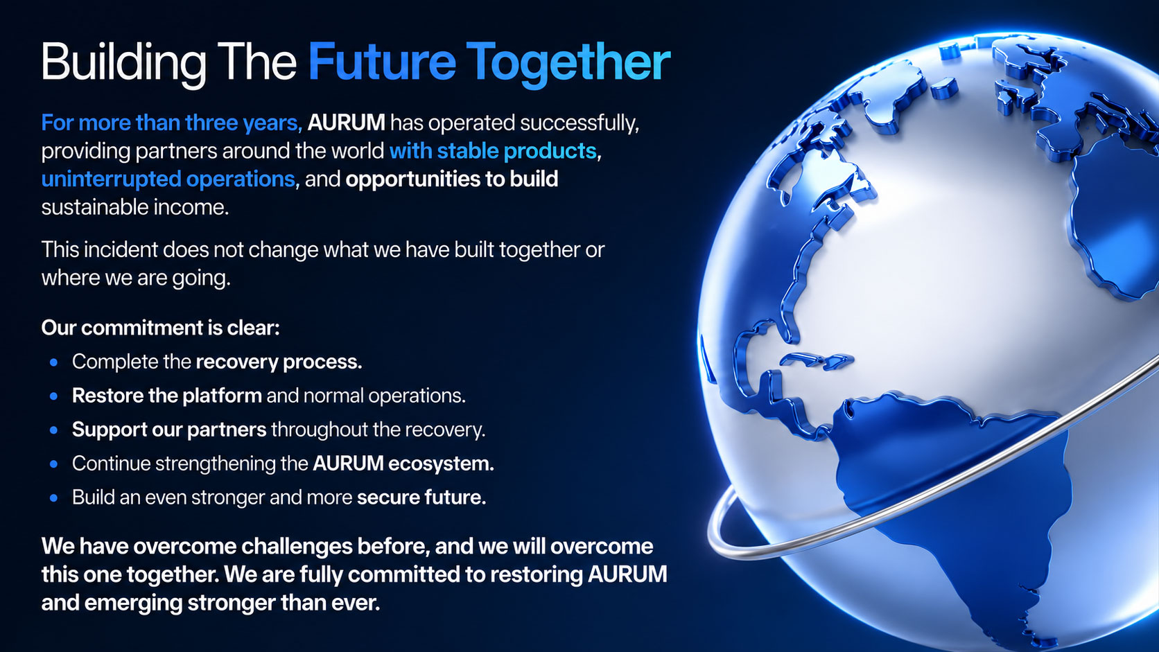 Building The Future Together