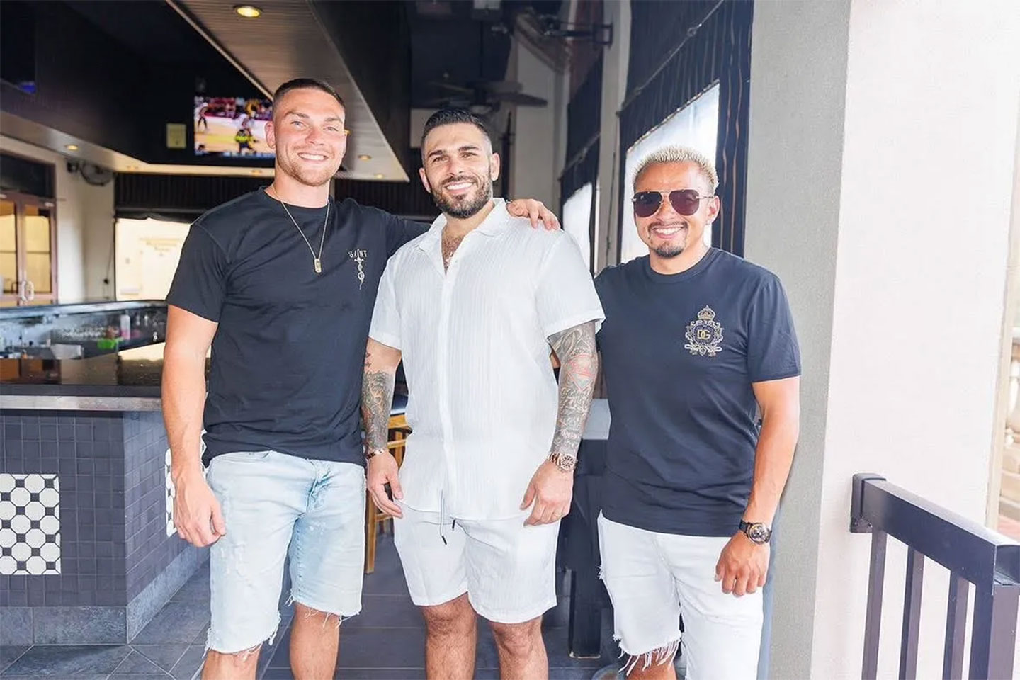 Mike Chmielewski, Dante Spitalieri and Christopher Delgado