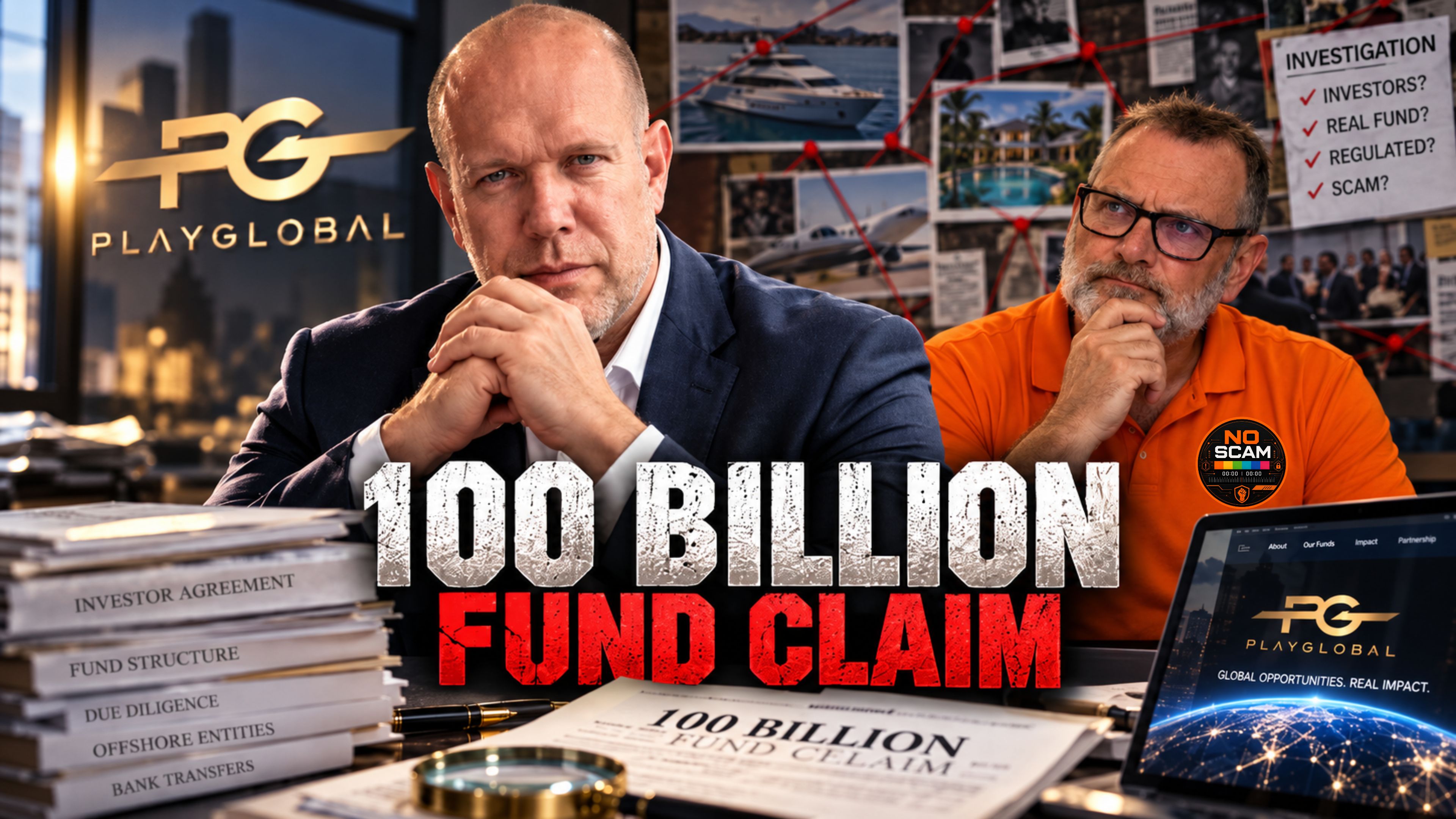 PLAYGLOBAL Exposed: Daniel Baumgartner’s $100 Billion Fund Claims, €102 Cash and Legal Threats