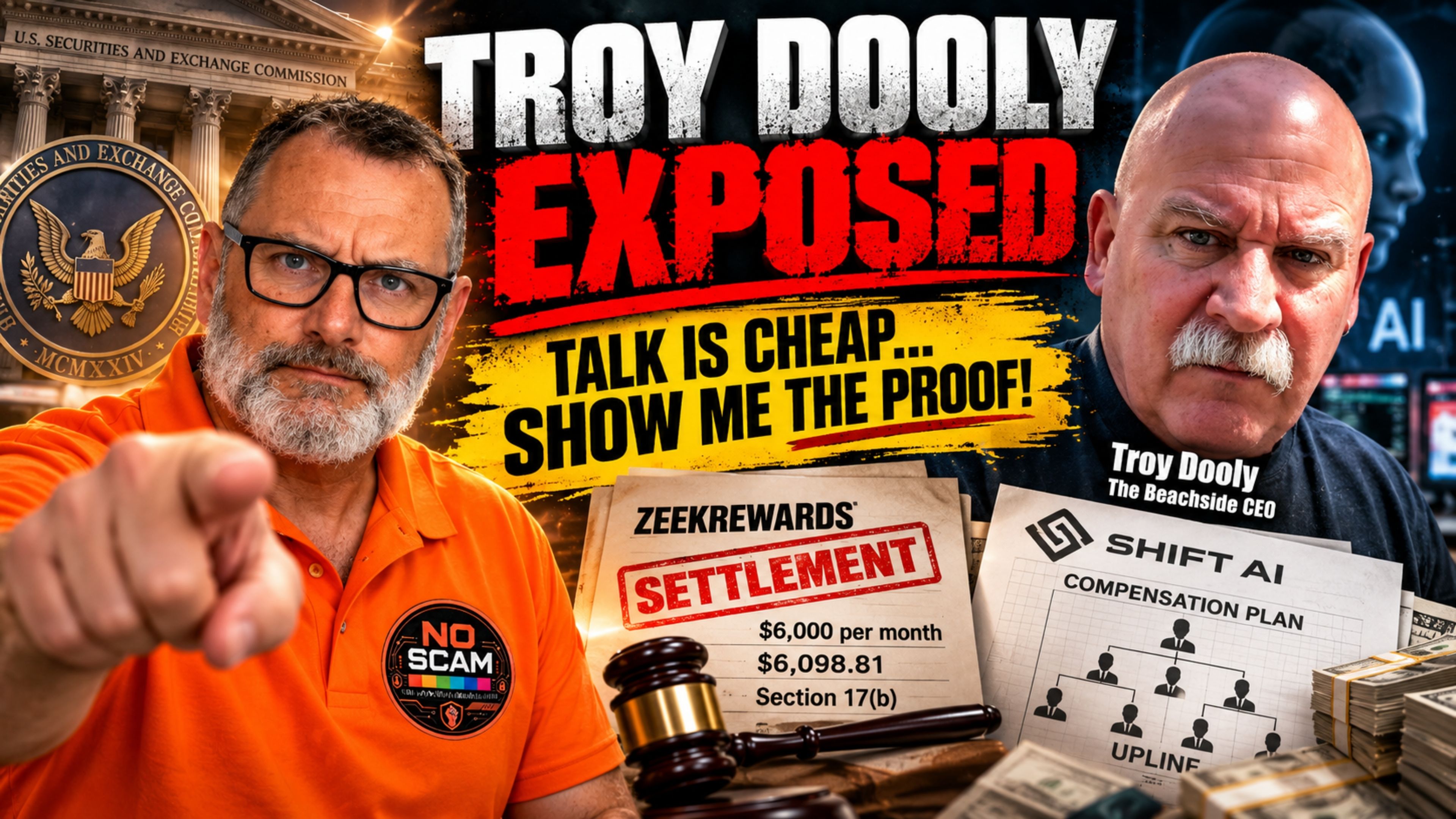 Troy Dooly Exposed: His SEC History and the Truth Behind His SHIFT AI Commentary